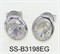Серьги SS-B3198EG